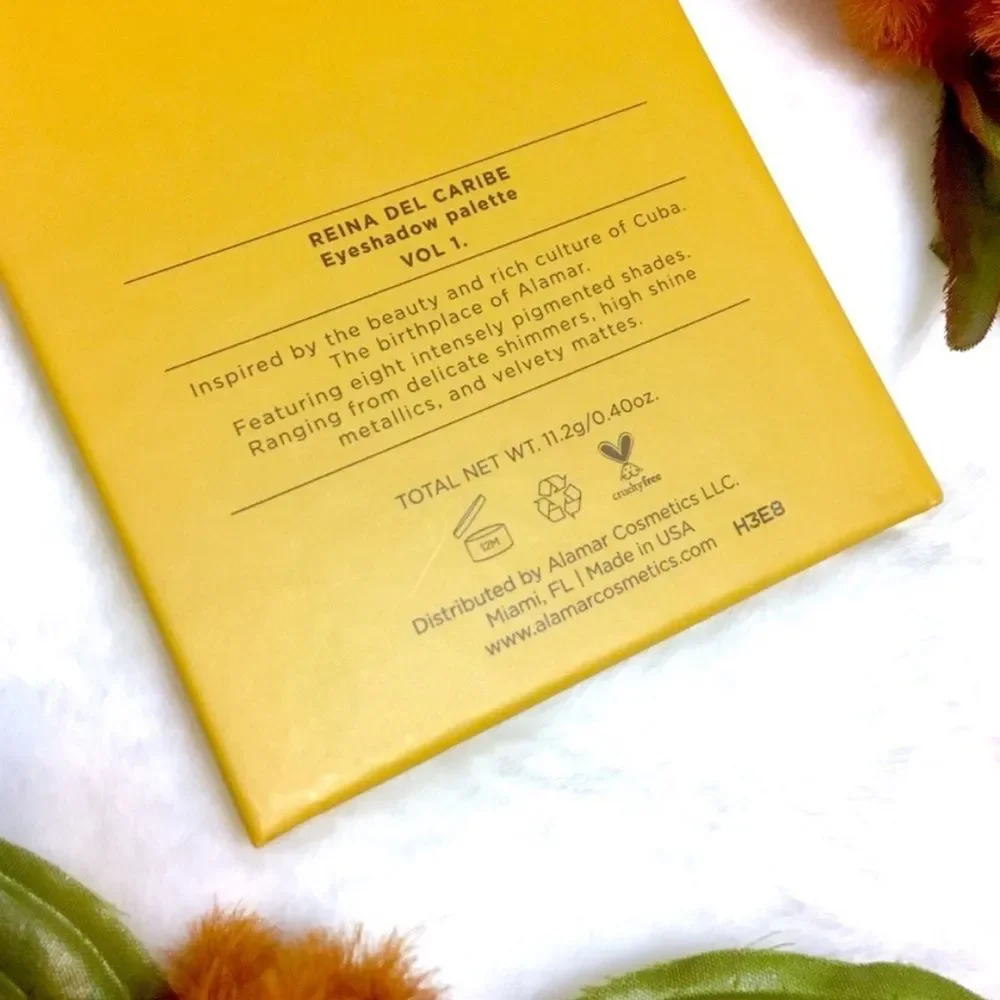 Alamar Cosmetics Reina Del Caribe Vol. 1 Eyeshadow Palette BRAND NEW IN‎ BOX